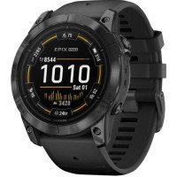 Смарт-часы Garmin Epix Pro Gen 2 Sapphire 51mm Carbon G. DLC Tit. with Black Band (010-02804-00/01/53)