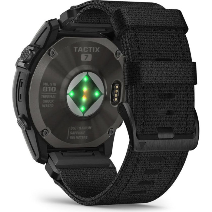 Смарт-годинник Garmin Tactix 7 AMOLED Edition Premium Tactical GPS Watch with Adaptive Color Display (010-02931-00/01/14)