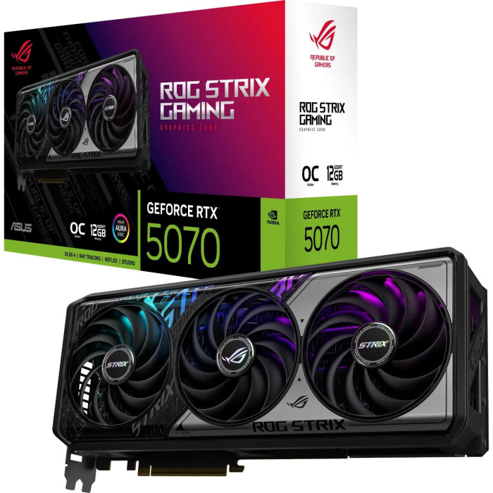 Відеокарта ASUS ROG-STRIX-RTX5070-O12G-GAMING (90YV0M80-M0NA00)