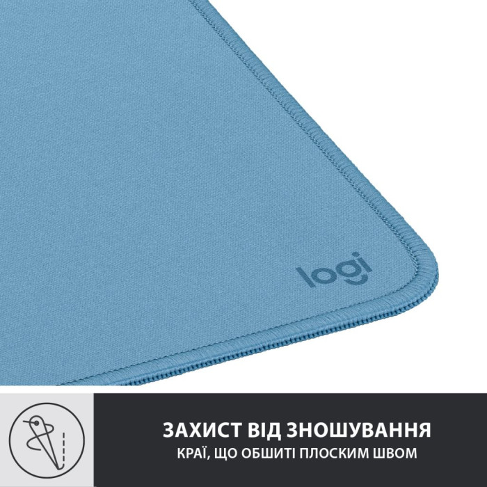Килимок для миші Logitech Mouse Pad Studio Series Blue Grey (956-000038)