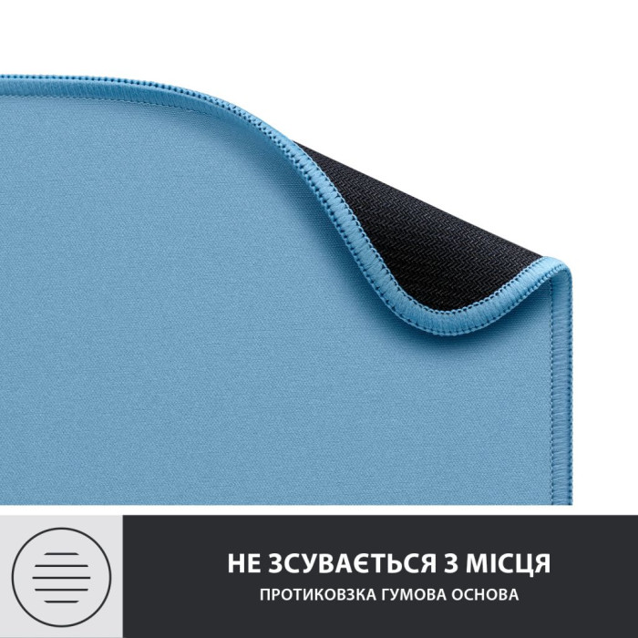 Килимок для миші Logitech Mouse Pad Studio Series Blue Grey (956-000038)