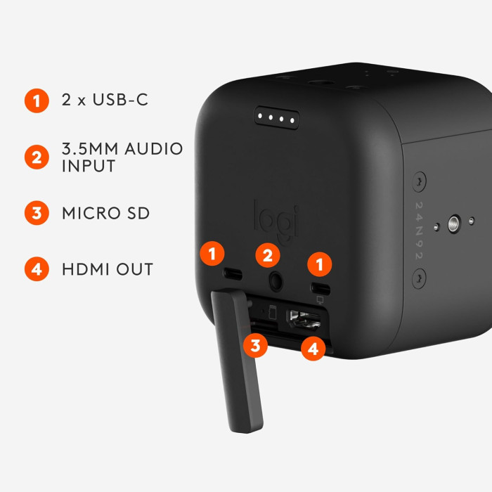 Веб-камера Logitech Mevo Core (961-000508)