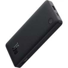 Зовнішній акумулятор (павербанк) Baseus Airpow Lite 10000mAh 15W Black (P10067500123-00)