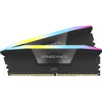 Память для настольных компьютеров Corsair 64 GB (2x32GB) DDR5 6400 MHz Vengeance RGB (CMH64GX5M2Y6400C32)