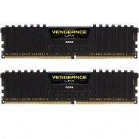 Память для настольных компьютеров Corsair 32 GB (2x16GB) DDR4 3200 MHz Vengeance LPX Black (CMK32GX4M2E3200C16)