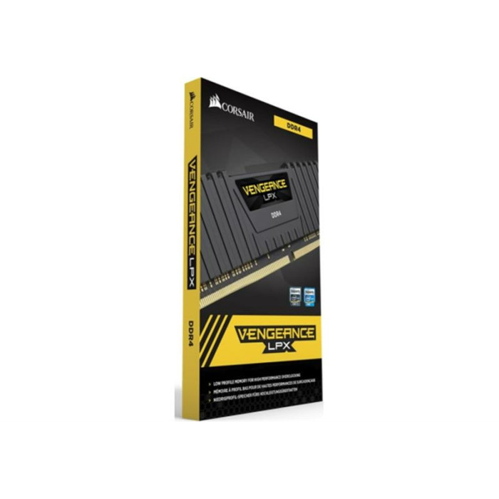 Пам'ять для настільних комп'ютерів Corsair 32 GB (2x16GB) DDR4 3200 MHz Vengeance LPX Black (CMK32GX4M2E3200C16)