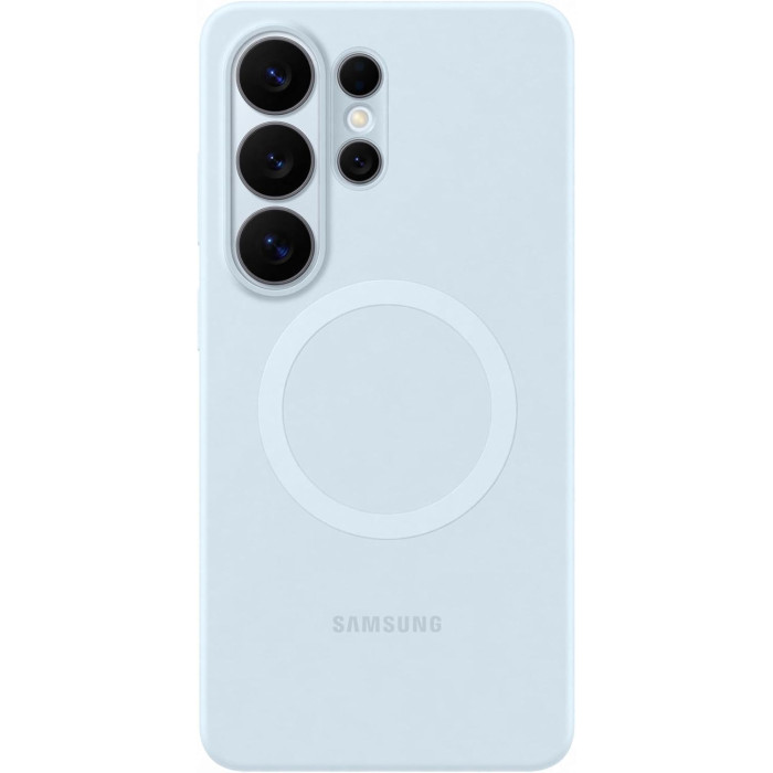 Чехол для смартфона Samsung Silicone Magnet Case for Galaxy S26 Ultra Light Blue (EF-ES948CLEGWW, EF-ES948CLEGUS)