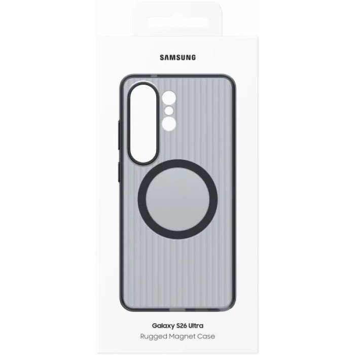 Чохол для смартфона Samsung Rugged Magnet Case for Galaxy S26 Ultra Black (EF-RS948CBEGWW)
