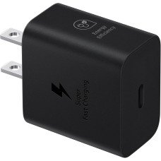 Мережевий зарядний пристрій Samsung 25W PD Power Adapter Black (EP-T2510NBEGUS) + перехідник