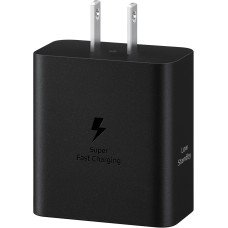 Сетевое зарядное устройство Samsung EP-T5020X 50W Black Type-C to Type-C cable (EP-T5020XBE) + Переходник