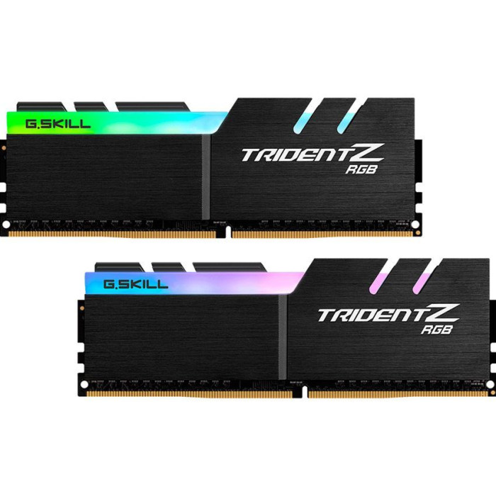 Пам'ять для настільних комп'ютерів G.Skill 32 GB (2x16GB) DDR4 3600 MHz Trident Z RGB (F4-3600C18D-32GTZR)