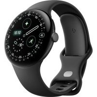 Смарт-годинник Google Pixel Watch 4 45mm Wi-Fi Matte Black Aluminum case / Obsidian Active Band