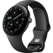 Смарт-часы Google Pixel Watch 4 45mm Wi-Fi Matte Black Aluminum case / Obsidian Active Band