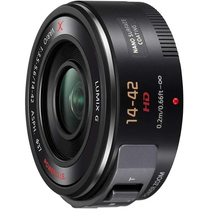 Універсальний об'єктив PANASONIC LUMIX G X Vario Power Zoom Lens, 14-42MM, F3.5-5.6 ASPH (H-PS14042K)