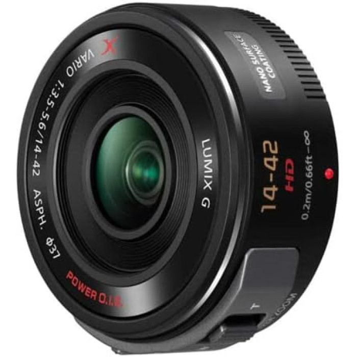 Универсальный объектив PANASONIC LUMIX G X Vario Power Zoom Lens, 14-42MM, F3.5-5.6 ASPH (H-PS14042K)