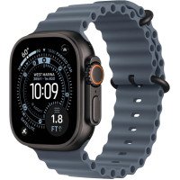 Смарт-часы Apple Watch Ultra 3 GPS + Cellular 49mm Black Tit. Case w. Anchor Blue O. Band (MF254+MGCJ4)