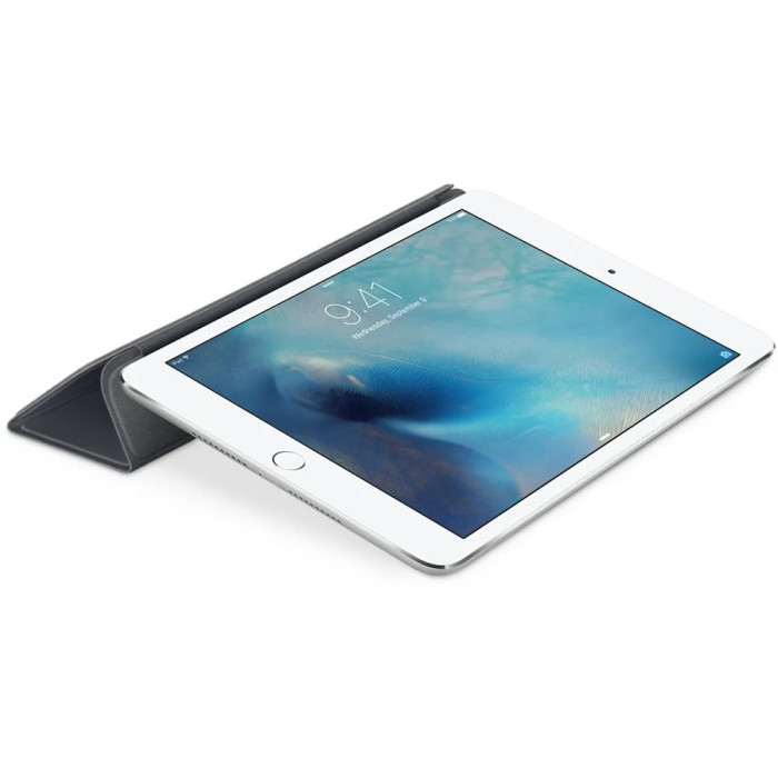 Apple Силіконовий чохол Apple Smart Cover Charcoal Gray (MKLV2) для iPad mini 4