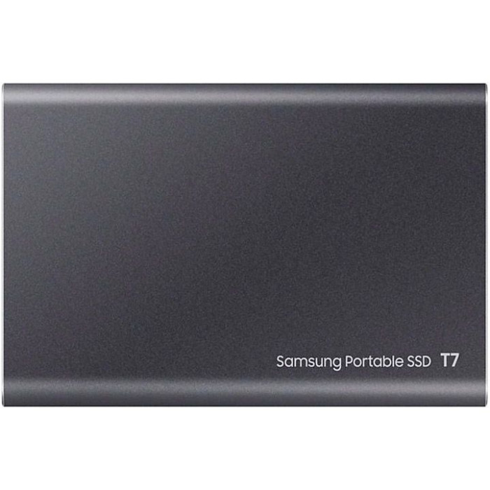 SSD накопитель Samsung T7 2 TB Titan Gray (MU-PC2T0T/WW)