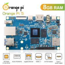 Одноплатный компьютер Orange Pi 5 RAM 8GB