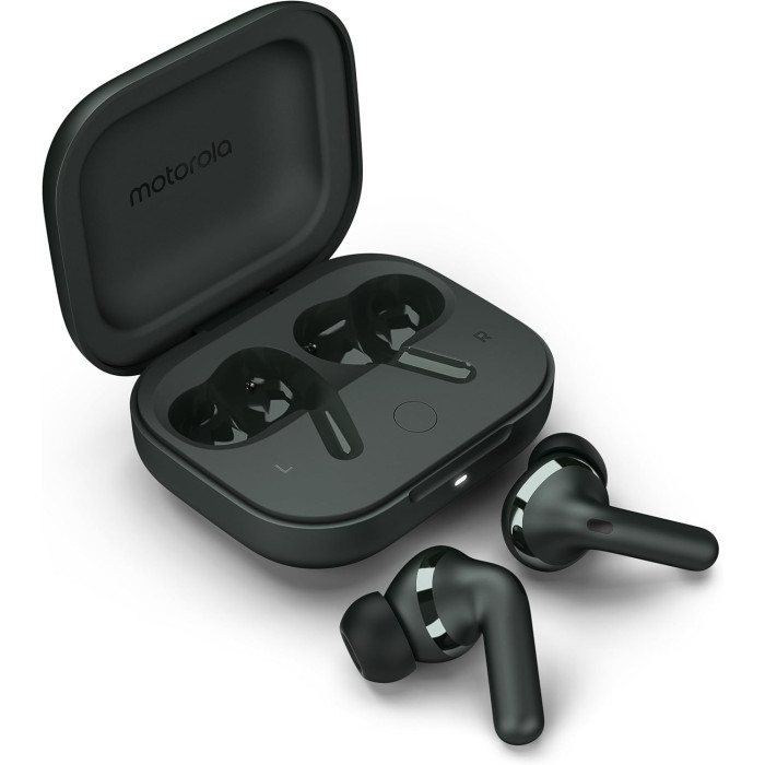 Навушники TWS Motorola Moto Buds+ Black (PG38C05764)
