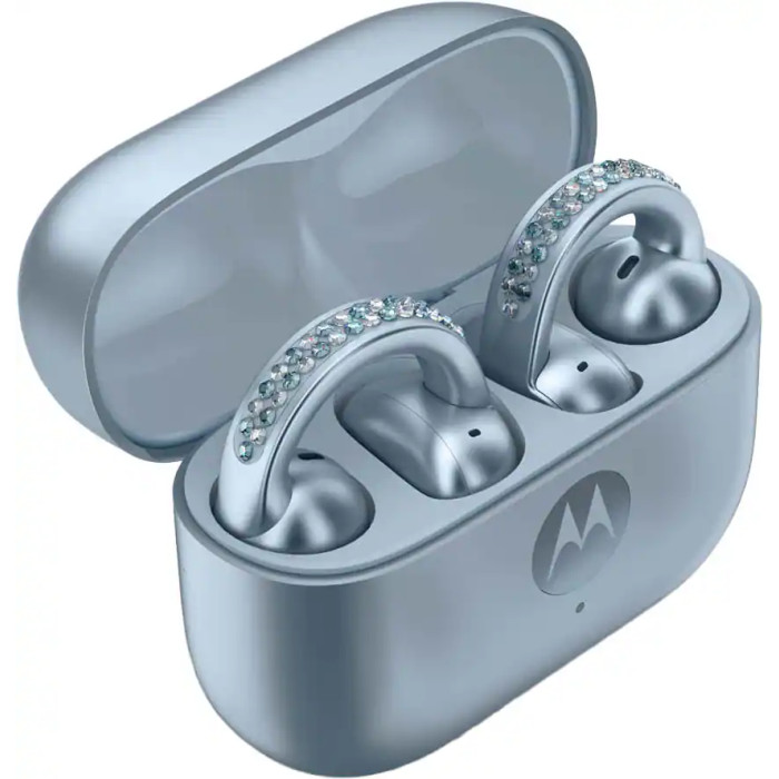 Смартфон Motorola Razr Ultra 2025 16/256GB with bud loops PANTONE Ice Melt (Collections Crystal by Swarovski)