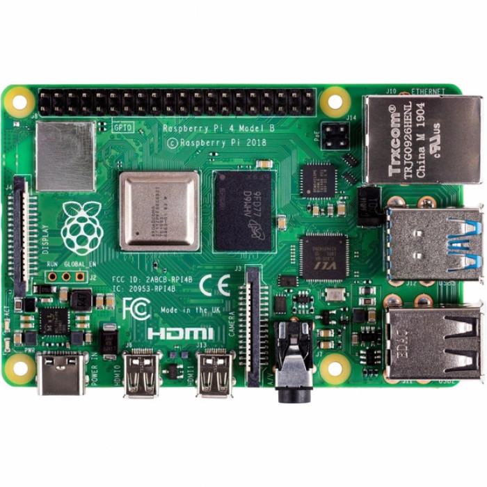 Одноплатный компьютер Raspberry Pi 4 Model B 4GB (RPI4-MODBP-4GB)