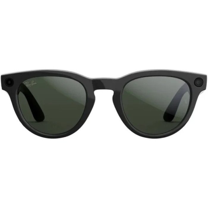 Смарт-очки Ray-Ban Meta Headliner Gen2 HighBridge Fit Shiny Black/Clear-Graphite Green Transitions RW4013 601/1M 50-23