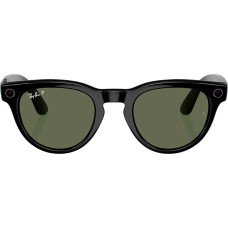 Смарт-окуляри Ray-Ban Meta Headliner Gen 2 Low Bridge Fit Standard Shiny Black Frame/G-15 GreenLenses RW4013F 601/71 51-23