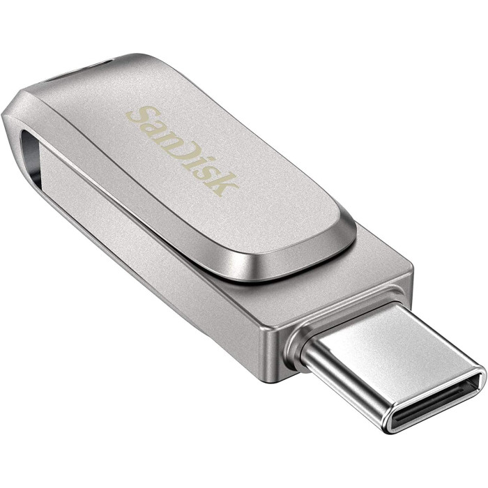 Флешка SanDisk 128 GB Ultra Dual Drive Go USB Type-C Black (SDDDC4-128G-G46)