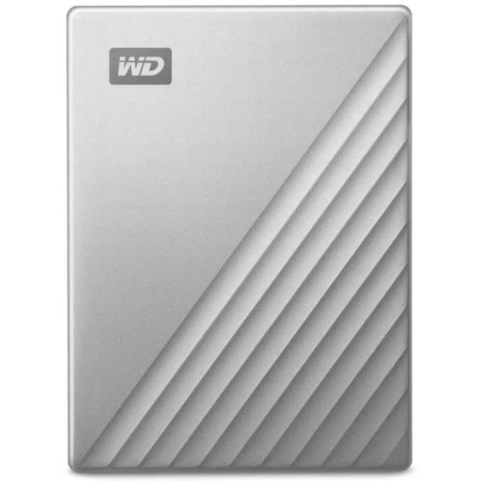 Жорсткий диск WD My Passport Ultra for Mac 2 TB Silver (WDBKYJ0020BSL-WESN)