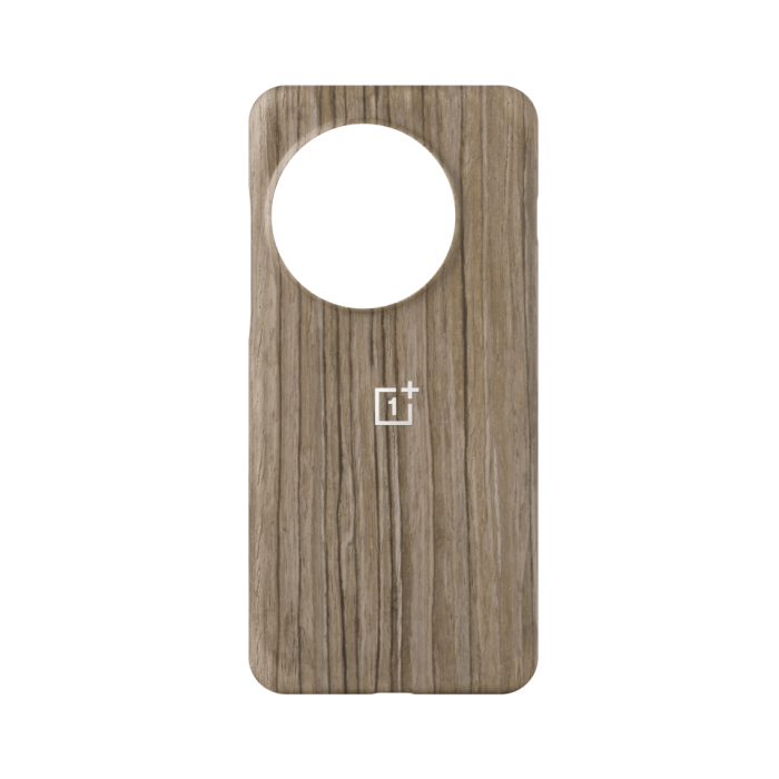 Чохол на телефон OnePlus 13 Wood Grain Magnetic Half-pack Case Wood Brown