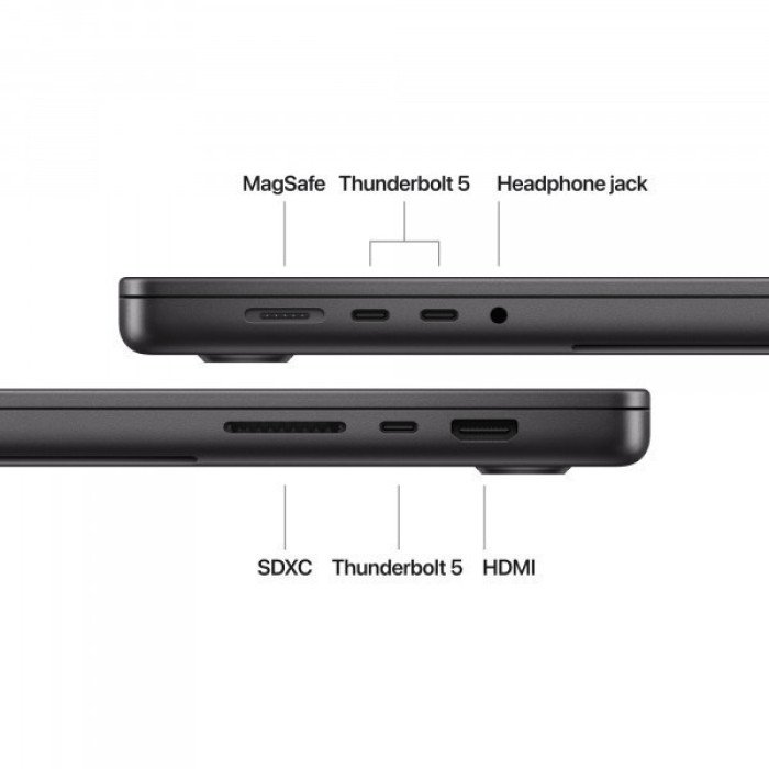 Ноутбук Apple MacBook Pro 16&amp;amp;amp;amp;quot; Late 2024 Space Black (Z1FT000L1) Nano-texture