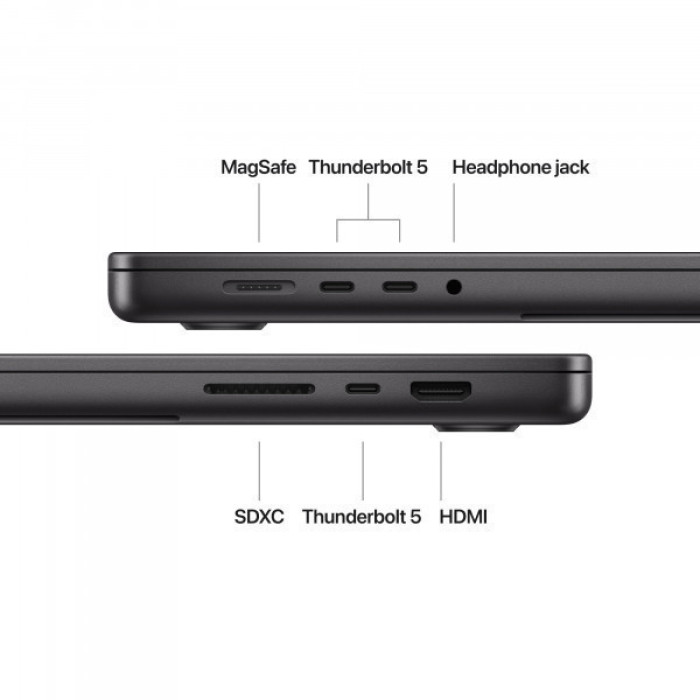 Ноутбук Apple MacBook Pro 16&amp;amp;amp;amp;quot; Late 2024 Space Black (Z1FT000L1) Nano-texture