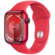 Apple Watch Series 9 GPS + Cellular 45mm PRODUCT RED Alu. Case w. PRODUCT RED S. Band - M/L (MRYG3)