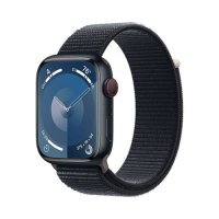 Apple Watch Series 9 GPS + Cellular 41mm Midnight Alu. Case w. Midnight Sport Loop (MRHU3)